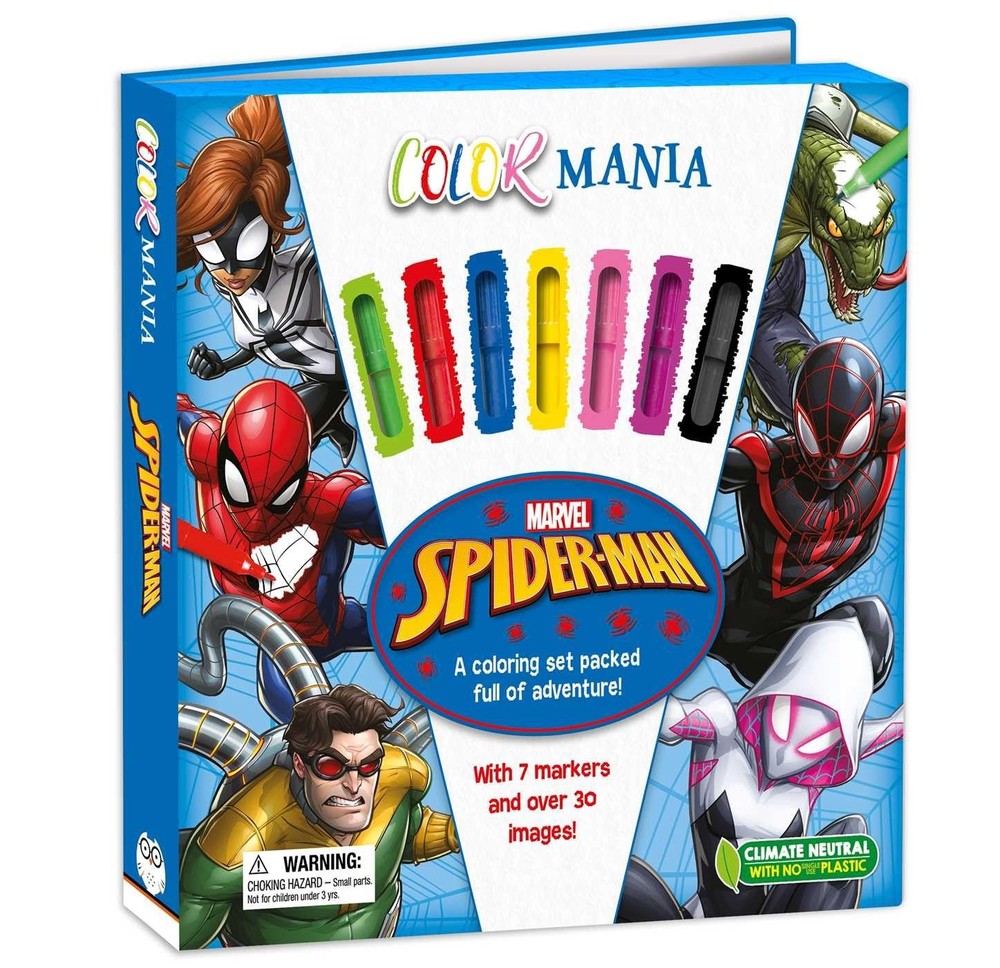 Igloobooks Marvel Spider-Man: Colormania (Mixed Media Product)