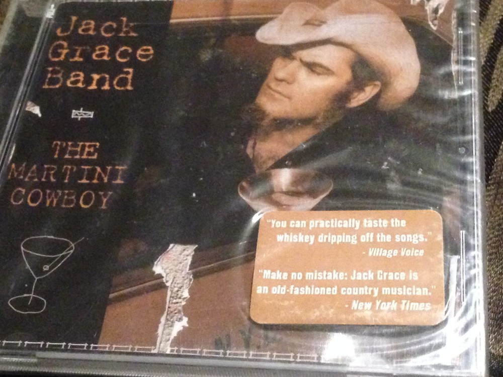 JACK GRACE BAND CD MARTINI COWBOY RARE New Cult D 98