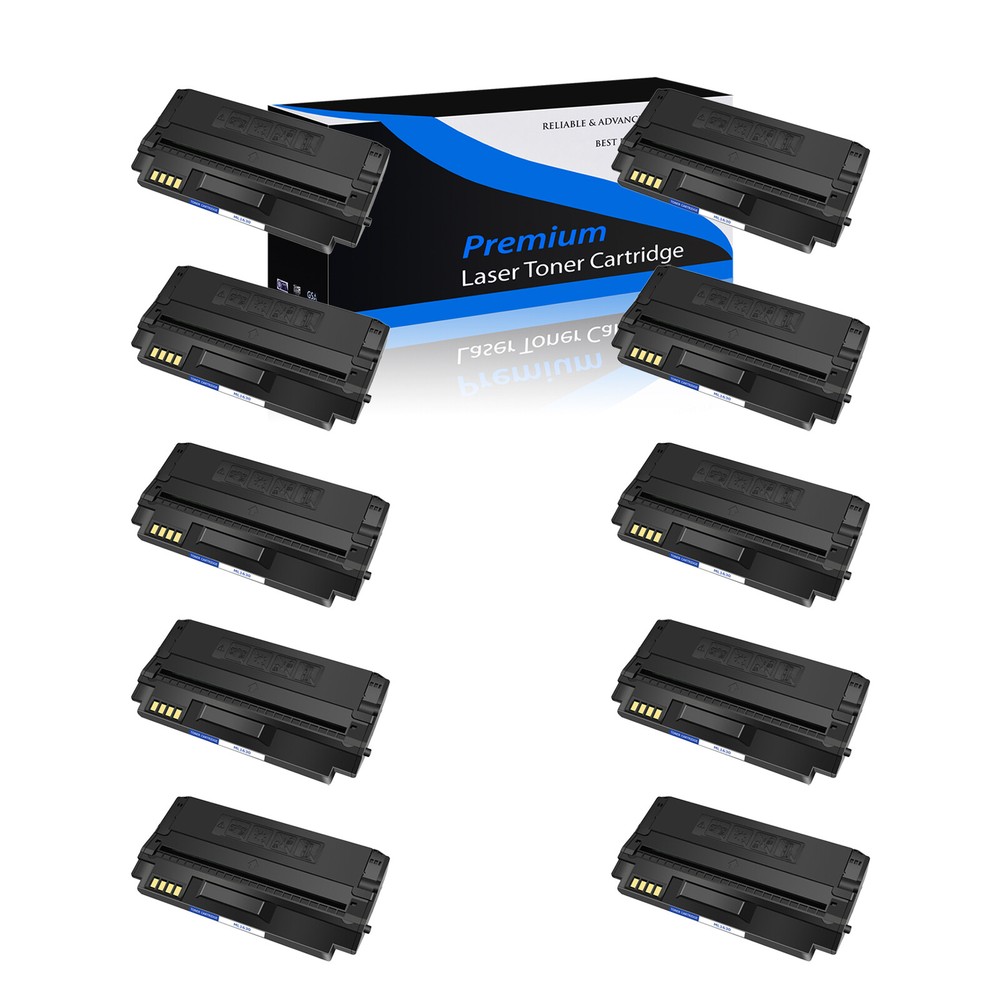 10PK US Stock Black ML1630 Toner for Samsung SCX-4500 4500W ML-1630 ML-1630W Printers