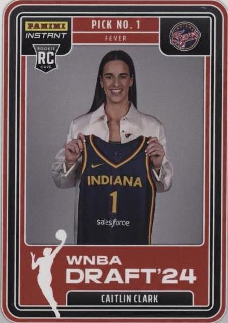 2024 Panini Instant WNBA - Draft Night #DN-1 Caitlin Clark (RC)