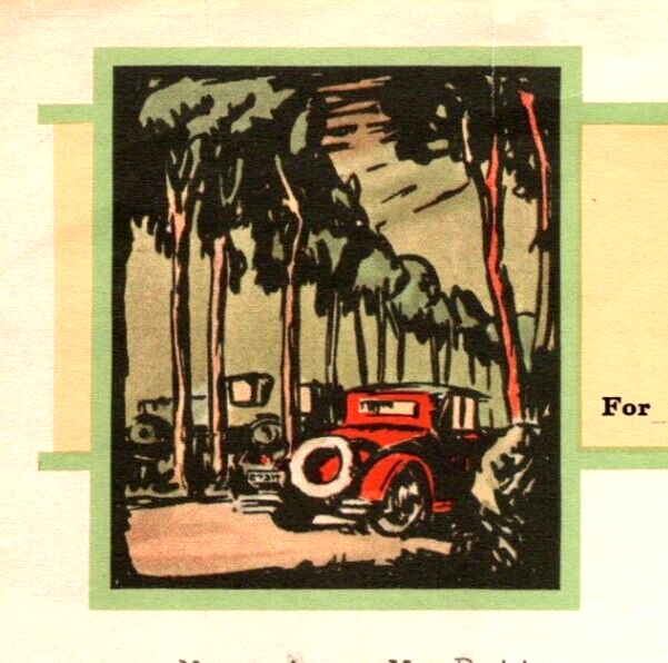 1930 Exide The Long Life Battery Ralph S Snavely ILLUSTRATED Billhead MAHEIM PA