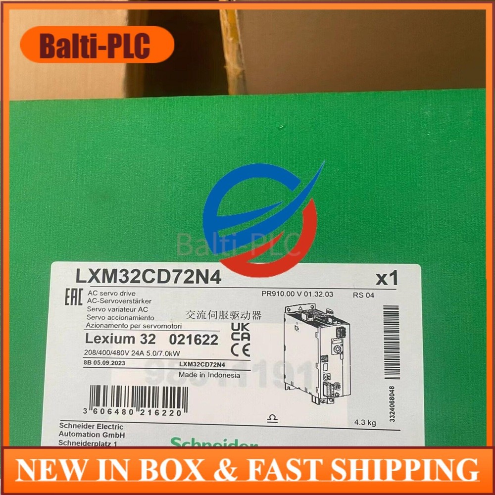 LXM32CD72N4 servo controller, fast shipping,  US Free TAX