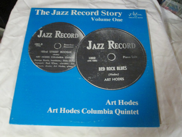 Art Hodes - Jazz Record Story - Volume One - Used Vinyl Record - T16280A