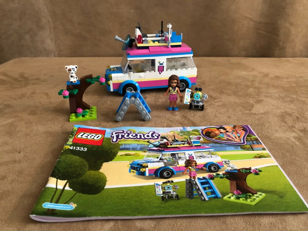 Lego Friends 41333 Olivia’s Mission Vehicle with Minifigure and Instruction Book