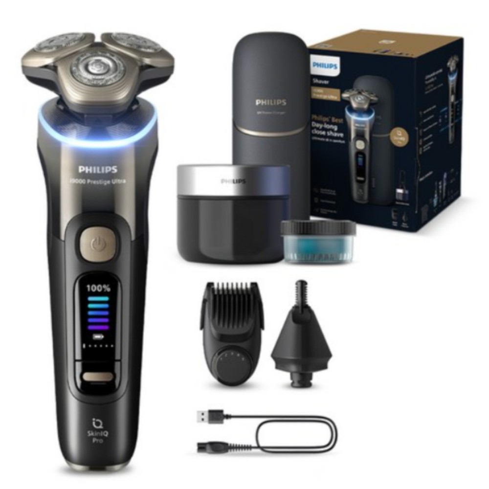 Philips SkinIQ i9000 Prestige Ultra XP9405/53 Electric Shaver | Wet & Dry