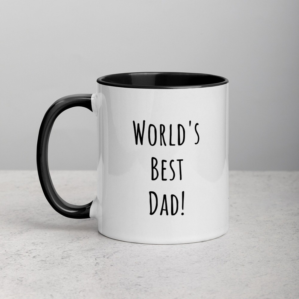 Worlds Best Dad Mug Dad Coffee Cup Dad Gift New Dad Gift Fathers Day Gift Best