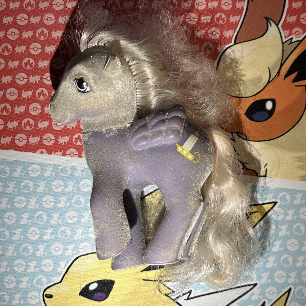 Vintage My Little Pony - So Soft Twilight - G1 Gen 1 Pegasus MLP Candle Purple