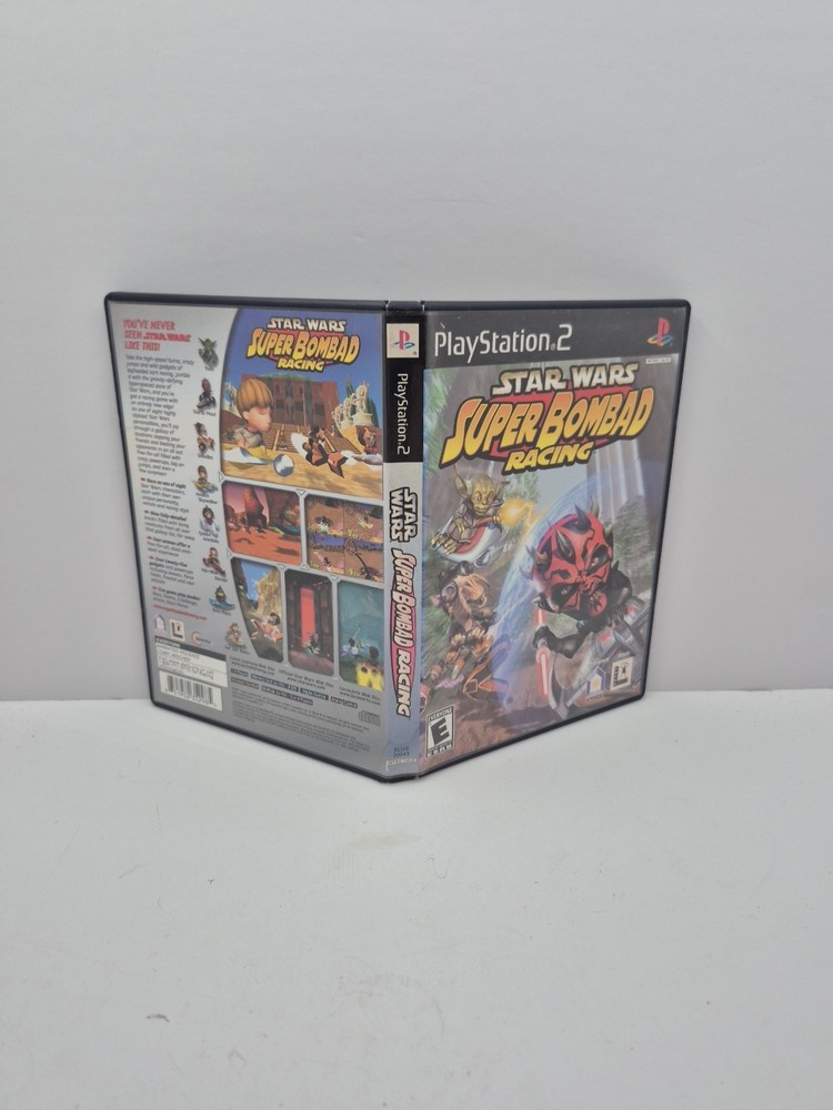Star Wars: Super Bombad Racing Playstation 2 Video Game - PS2 Complete
