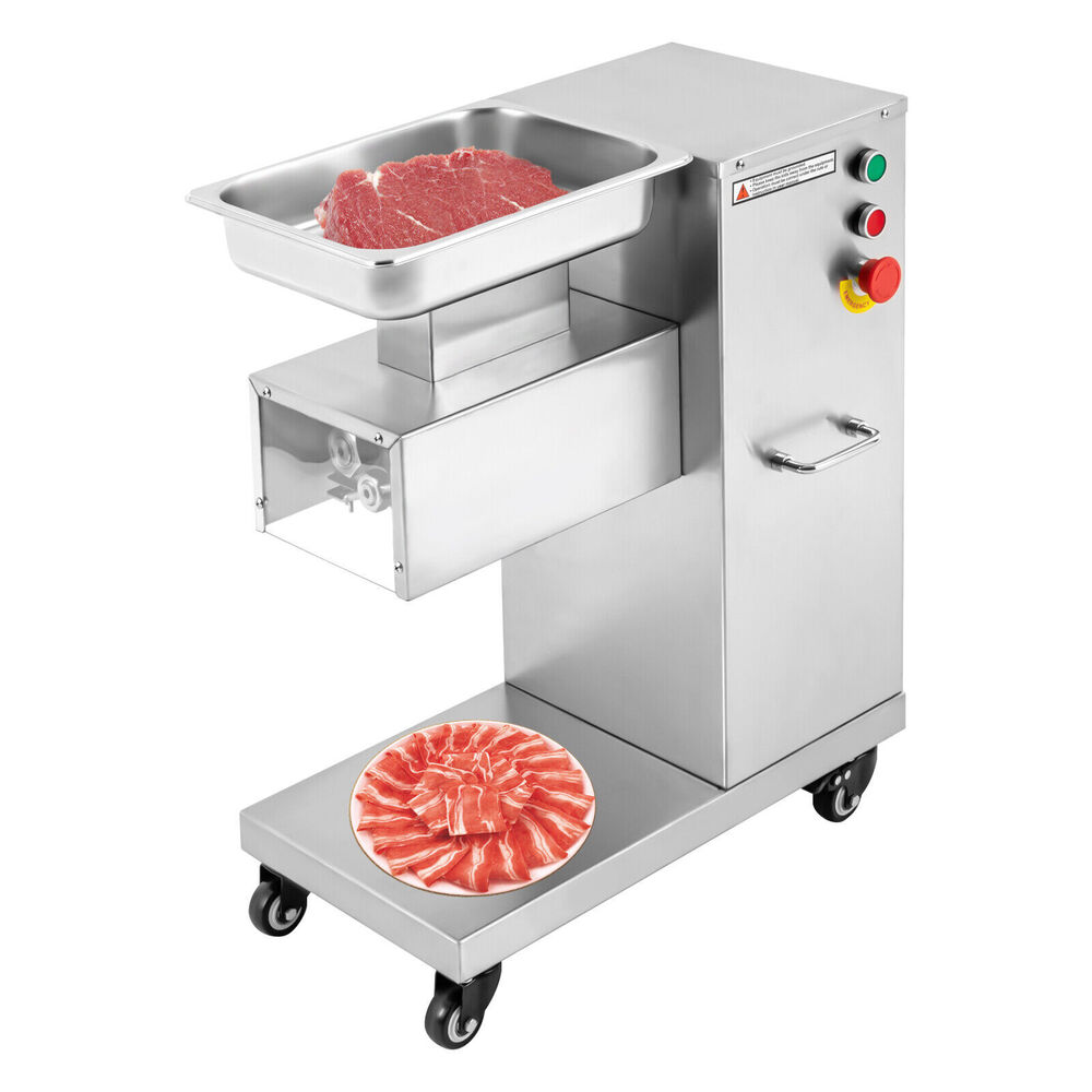Clearance SALE Meat Cutting Machine Electric Meat Cutter Slicer Dicer 850W-image