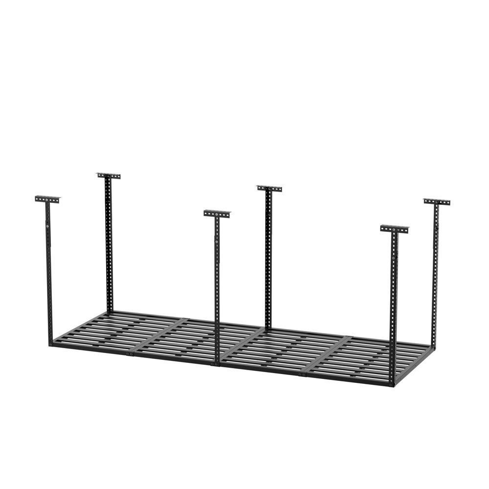 HEAVY DUTY 3ft x 8ft Overhead Adjustable Metal Garage Ceiling Storage Rack