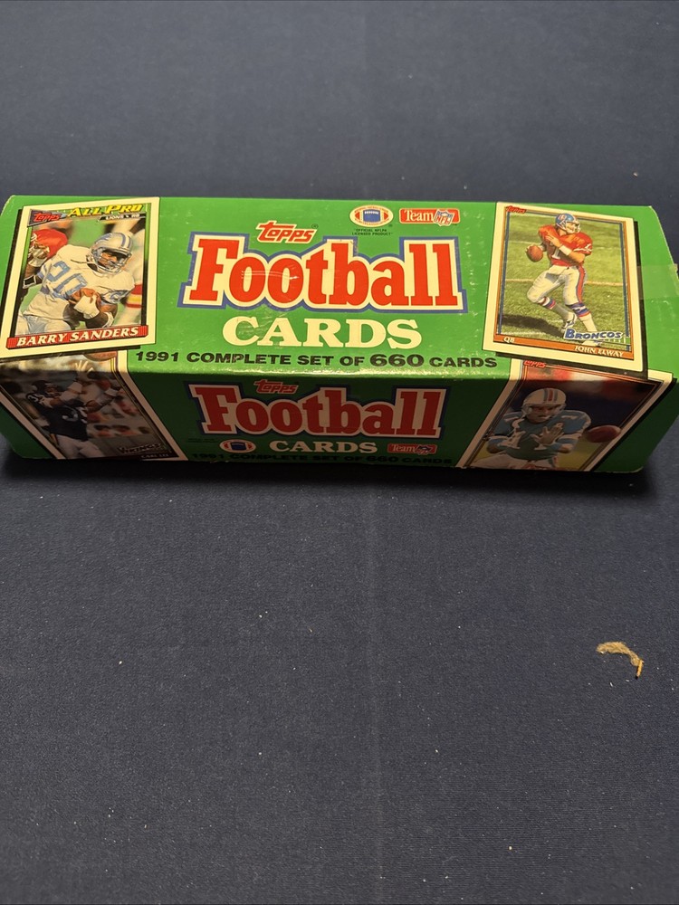 1991 Topps NFL Football Complete Factory Card Set