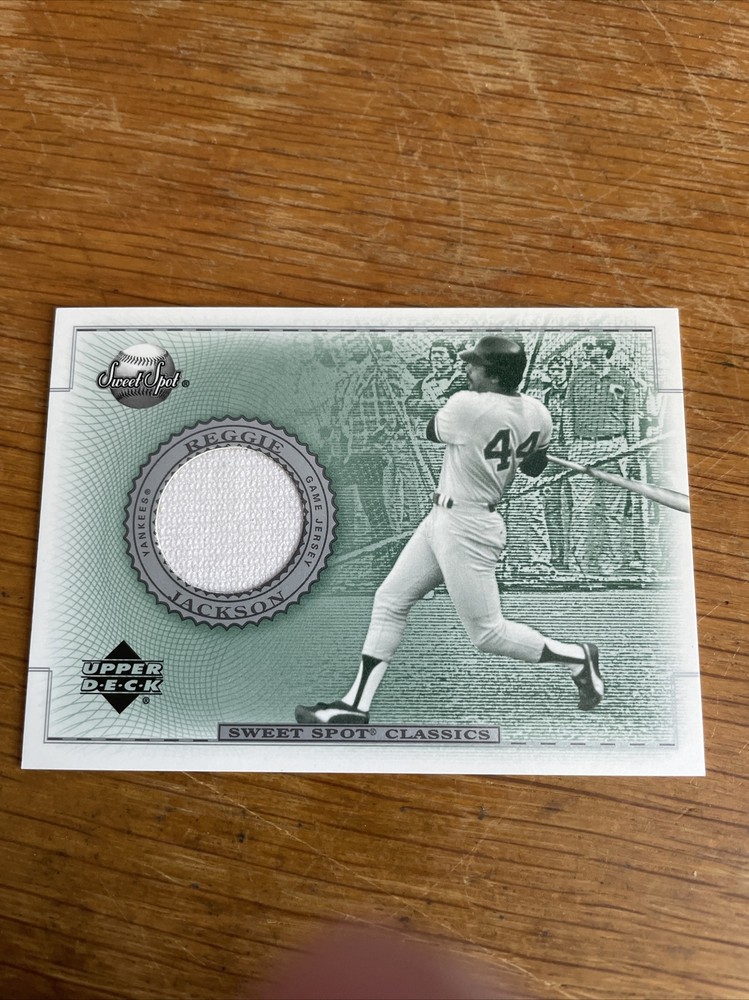 2001 Sweet Spot Classics Jersey - Reggie Jackson (J-RJ)  Yankees