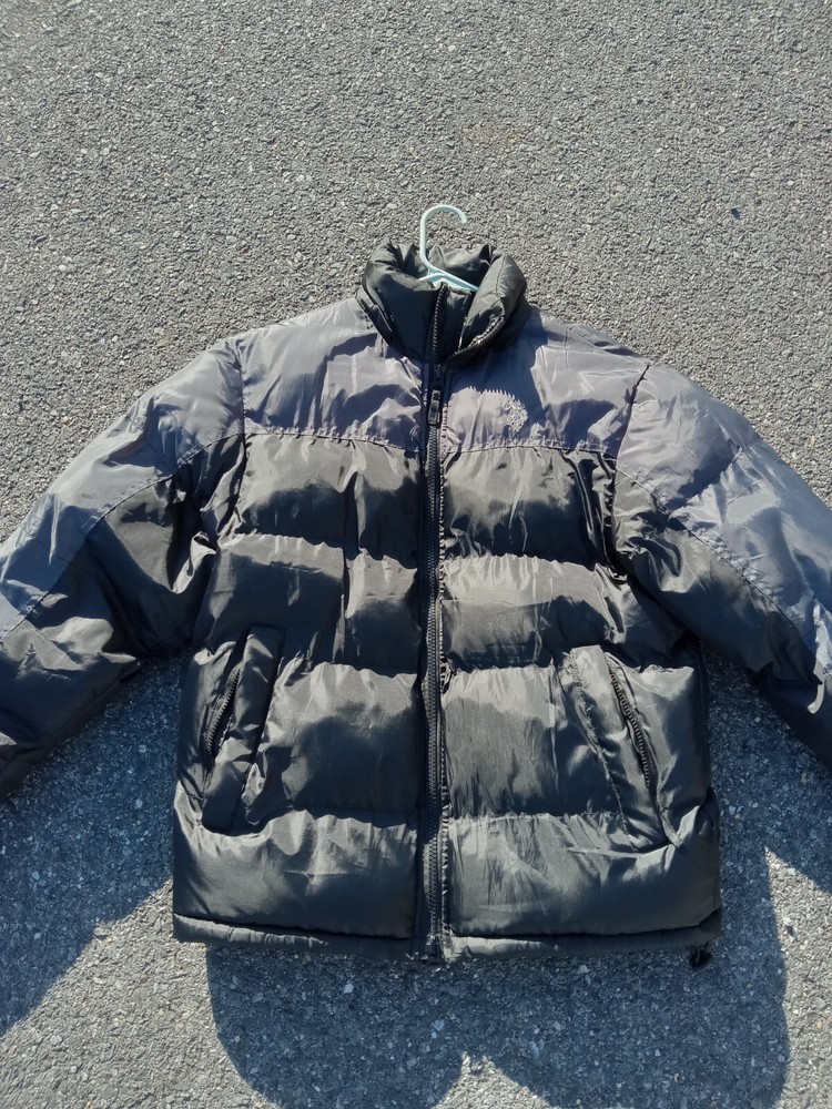 Polo Ralph Lauren Puffer Jacket Men s Black Lined Full Zip Down Insulated 😎