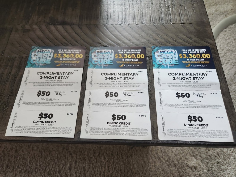 Soaring Eagle Casino Voucher Premium Play-image