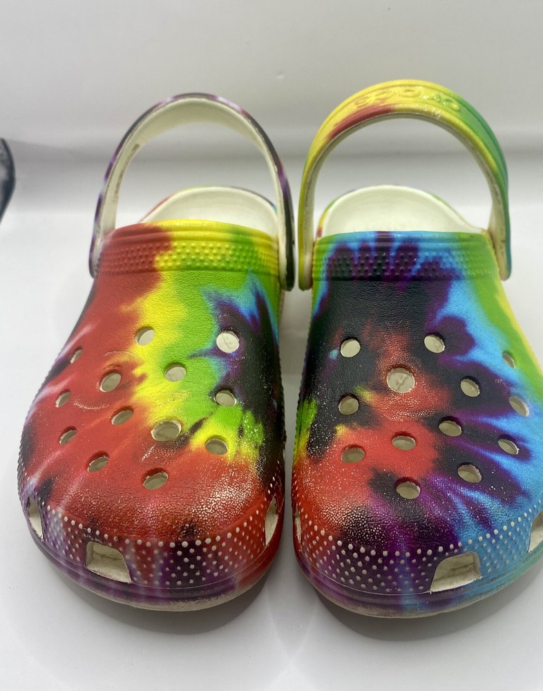 Crocs Classic Spray Dye Slip On Colorful C 13