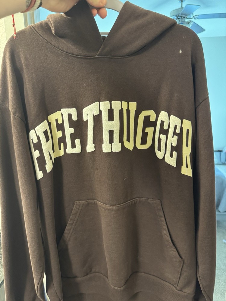 Pre-Owned Cactus Plant x Travis Scott Free Thugger Hoodie Size L Vintage Streetwear