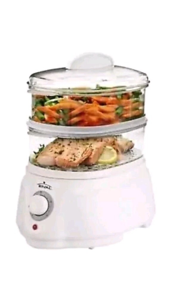 Rival Electric Food Steamer CKRVSTLM21 Brand New NIB