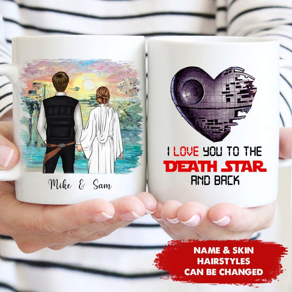 Personalized Couple Mug Custom Engagement Anniversary Birthday Gift for Couples  