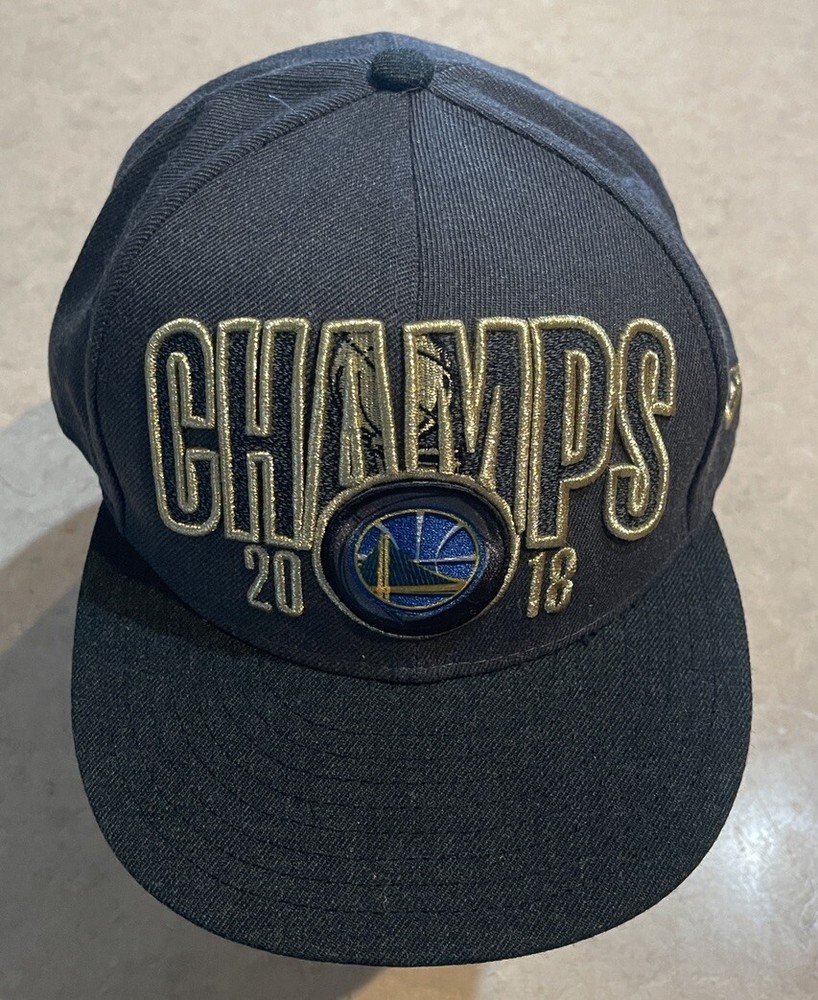 Golden State Warriors Mens New Era 9FIFTY 2018 NBA Finals Champ Snapback Hat Cap