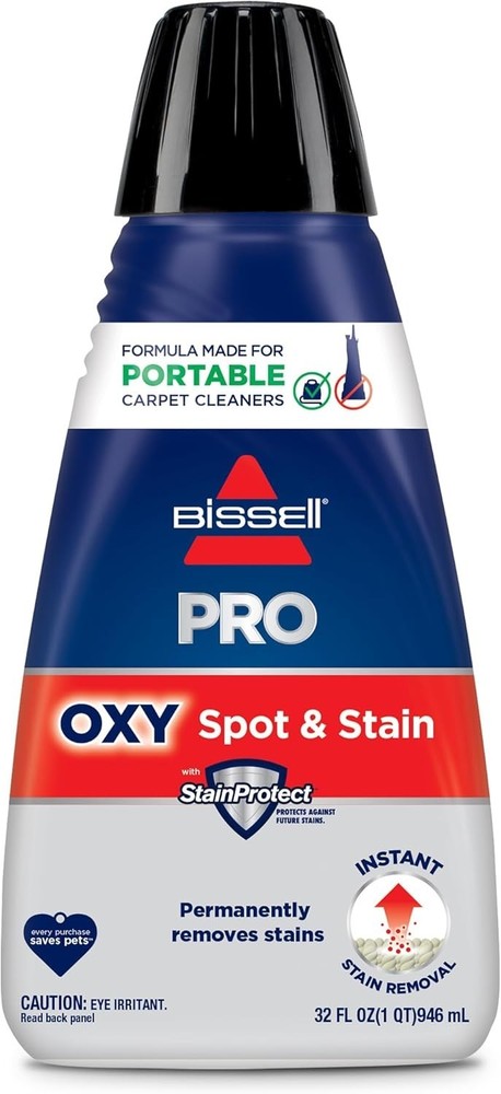 Bissell Professional Portable Spot Cleaner Formula with Oxy 32 oz Single Bottle