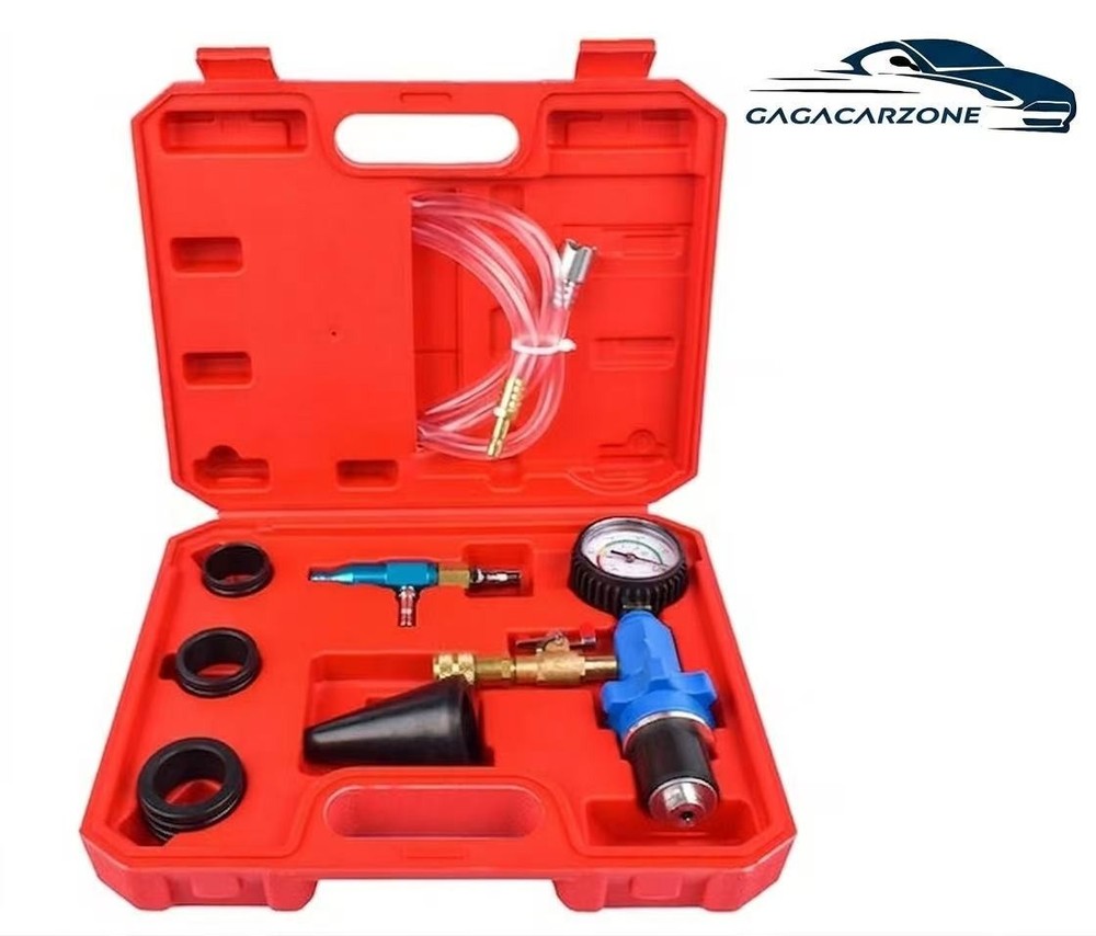 Auto Coolant Vacuum Cooling System Kit Radiator Vacuum Refill & Purging Tool Set