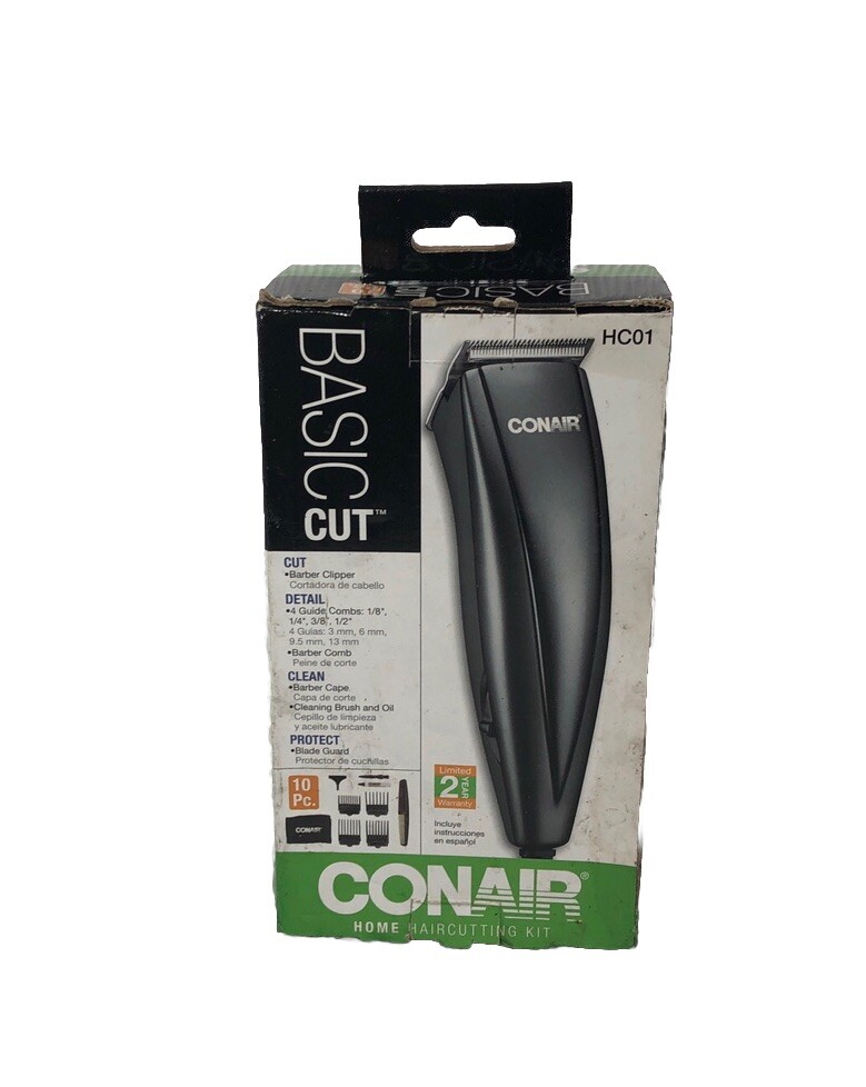 Conair HC108RGB Home Haircut Kit with Easy Guide Combs