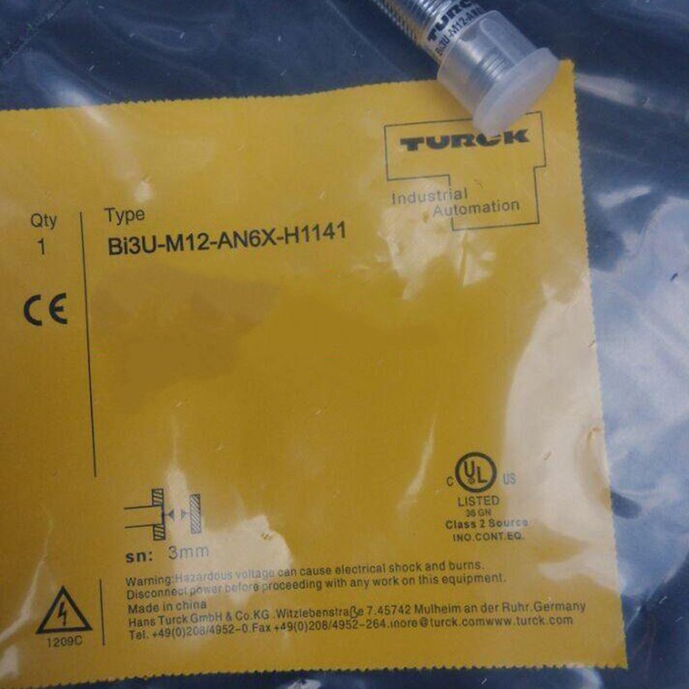 1pc New TURCK BI3U-M12-AN6X-H1141 proximity switch Fast Shipping