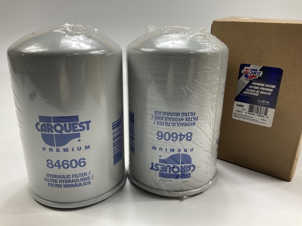 Carquest 84606 Hydraulic Oil Filter Replacement for 57606 7606 HF6835 P551243 HF6804