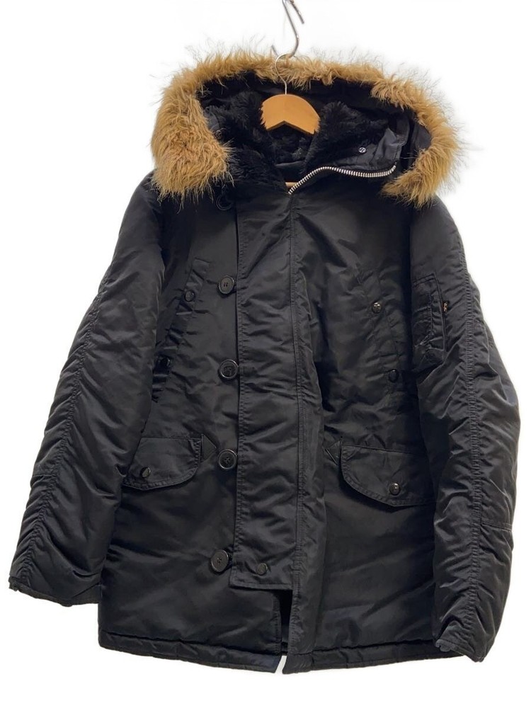 Alpha Industries Flight Jacket/S/Nylon/Blk/20024-01 3389