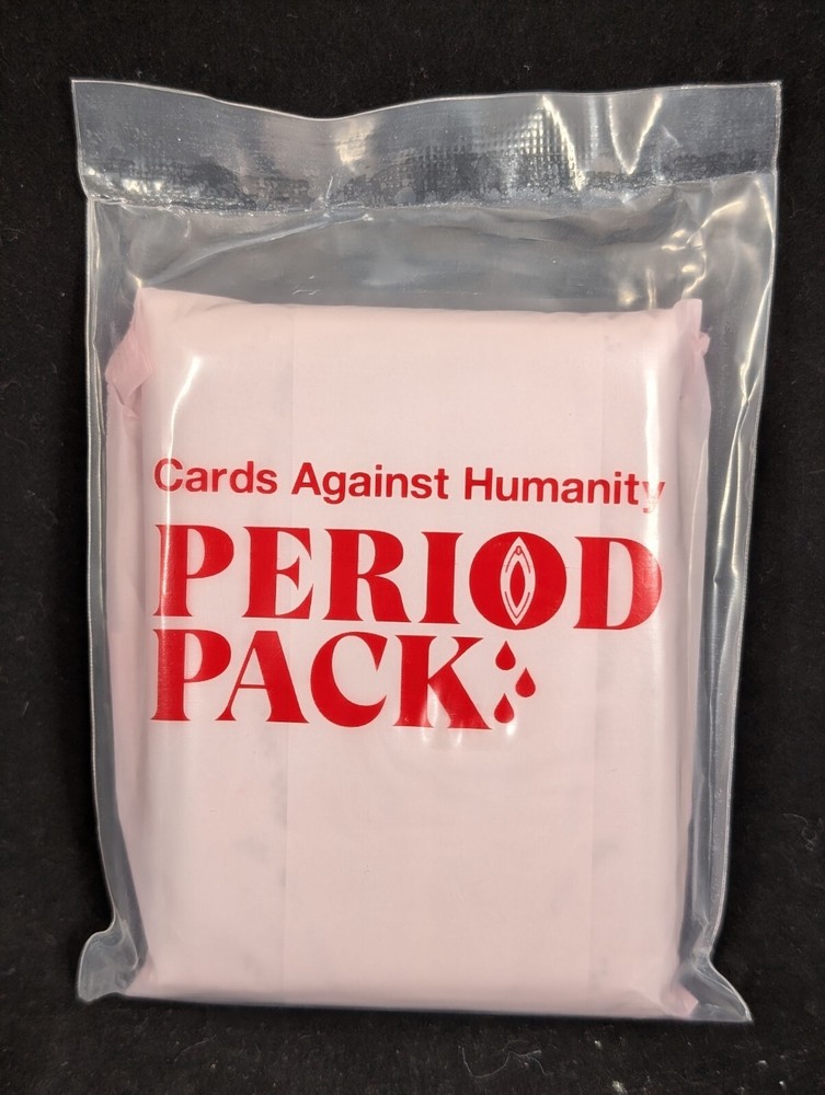 Brand New Sealed Cards Against Humanity Period Pack