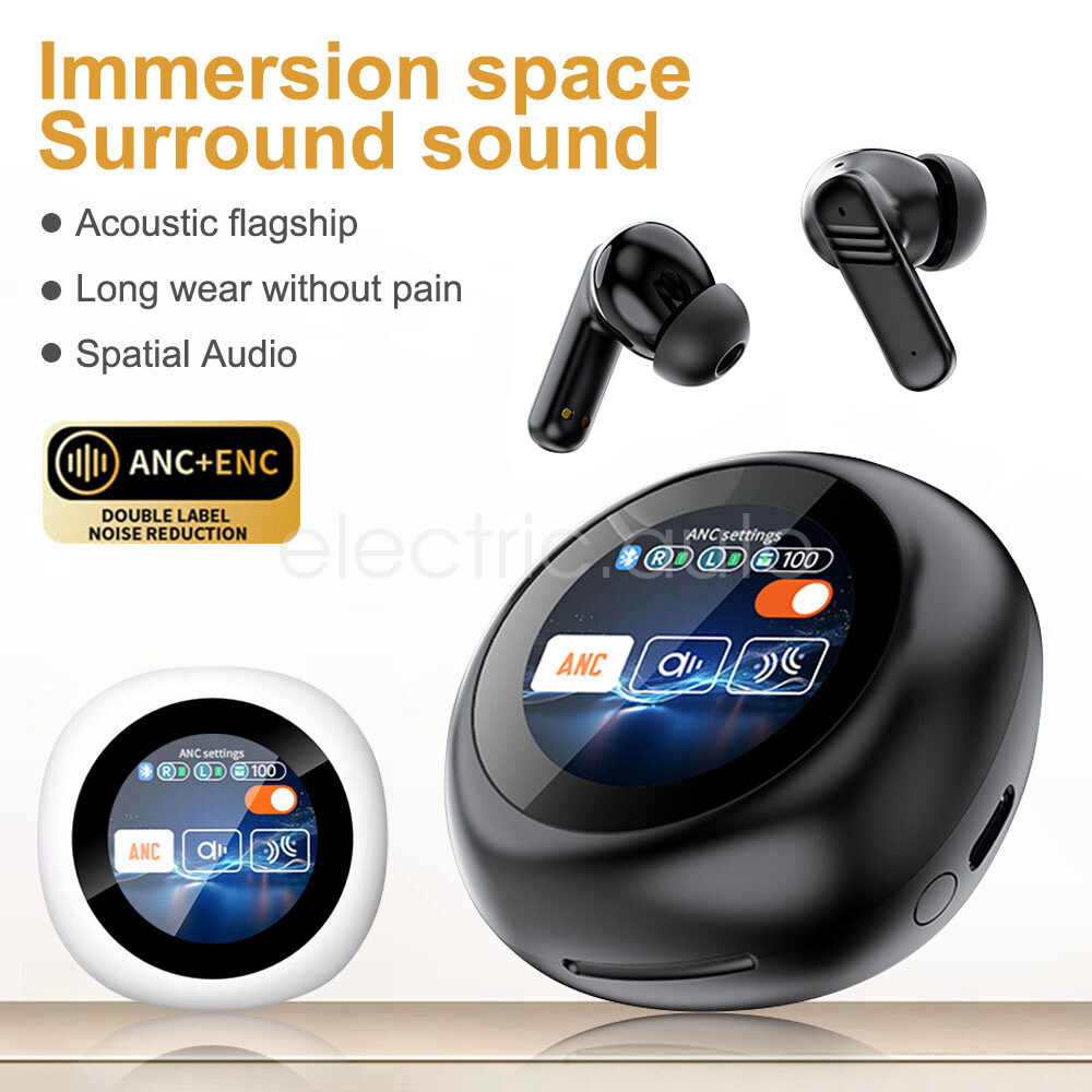 Bluetooth 5.4 Wireless Earbuds with Touch Control and HiFi Sound CN