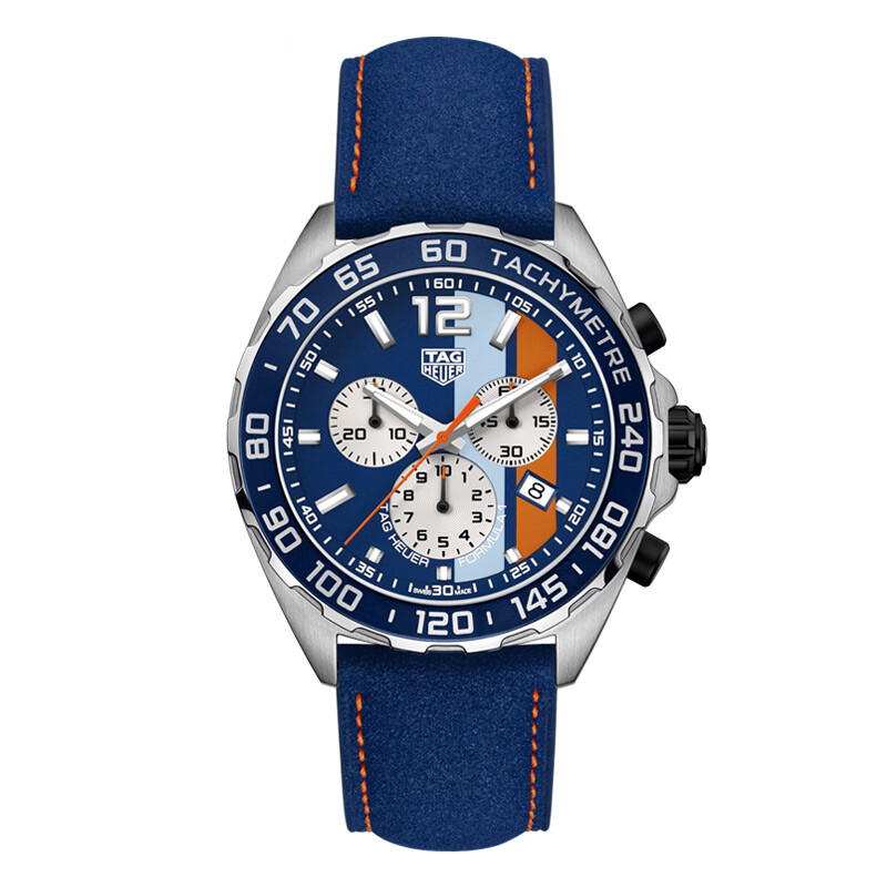 Tag Heuer Formula 1 Gulf Chronograph Mens Watch CAZ101N FC8243