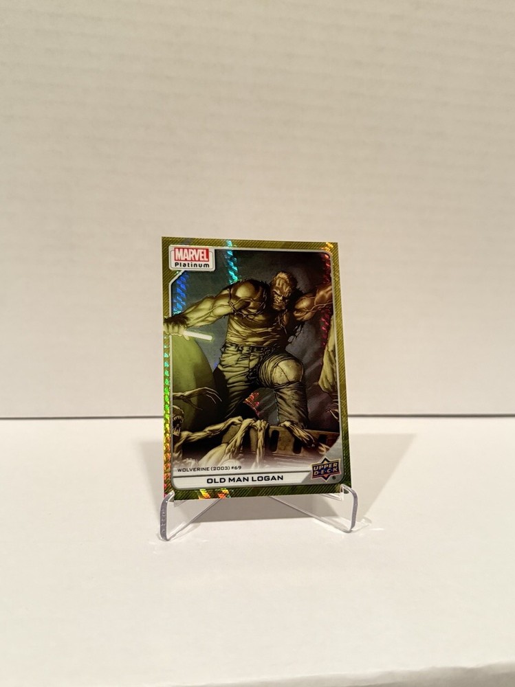 2023 Upper Deck Marvel Platinum Old Man Logan Yellow Spotlight 078/399 #172