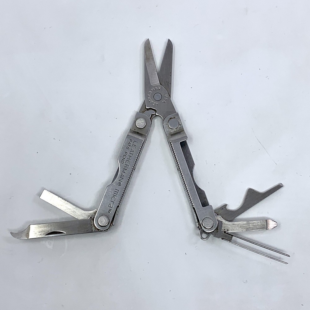 Leatherman Micra Compact Stainless Steel Multi-Tool with Scissors