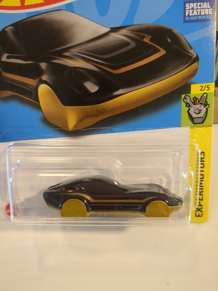 2023 Coupe Clip lot HOT WHEELS keychain BLACK & GOLD HW EXPERIMOTORS HTF