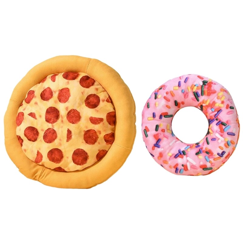 Pet Squeaky Toy Chew Resist Realistic Shape Toy Interactively Dogs Chew Toy