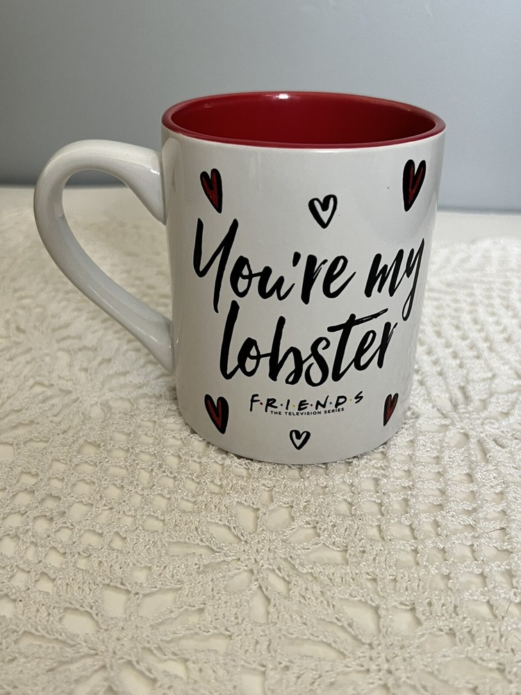 Friends Lobster Episode Speckled Ceramic Coffee Mug Tea Cup