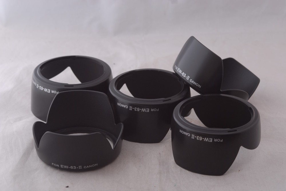 Clearance Sale! New Lot of Five Hoods for EOS EF 28mm f/1.8 USM As Canon EW-63II-image