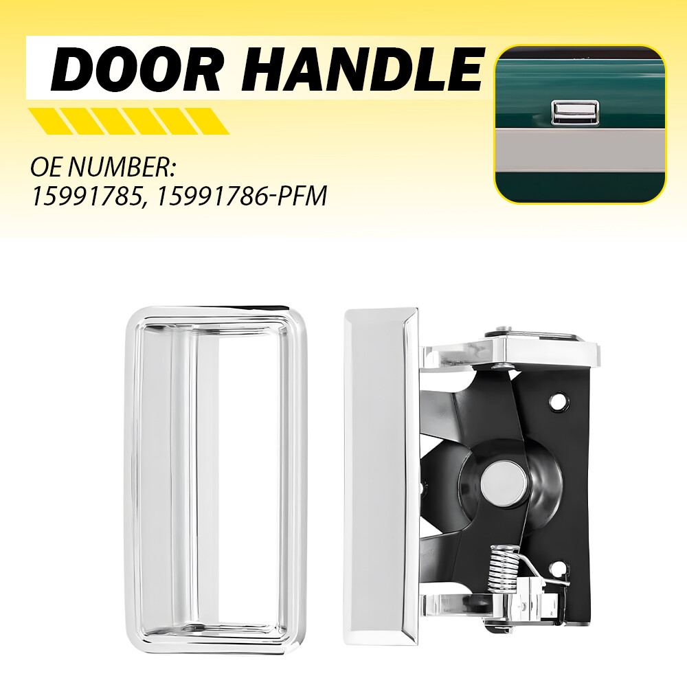 Tailgate Handle & Bezel For Chevy Silverado C/K C1500 C2500 C3500 1988-1998