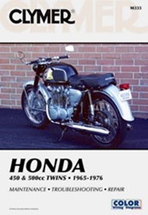Clymer CM333 Repair Manual for Honda CB450/500T