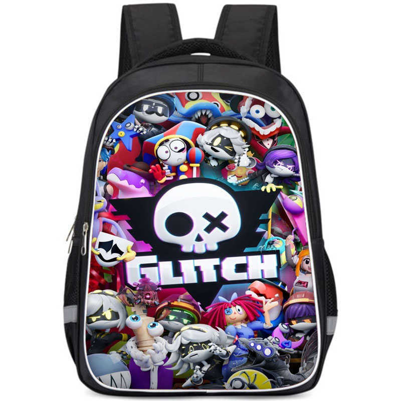 Boys Girls Backpack Murder Cartoon Drones Kid Kindergarten Elementary School Bag