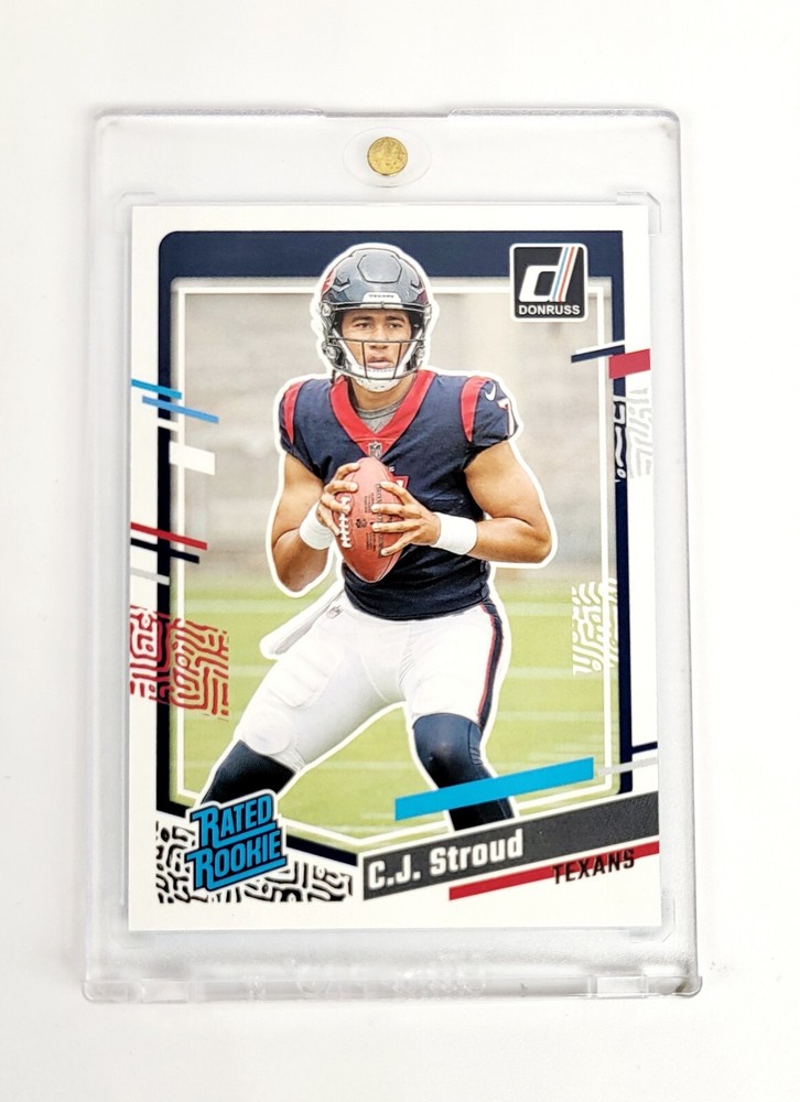 MINT RATED ROOKIE #339 CJ STROUD 2023 PANINI DONRUSS HOUSTON TEXANS OHIO STATE