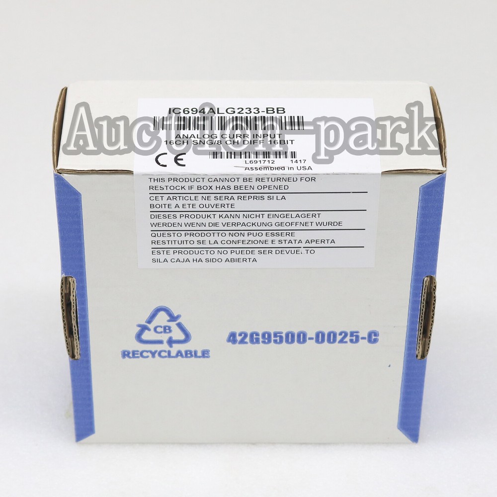 1PC New For GE Fanuc IC694ALG233-BB PLC Module In Box Free Shipping