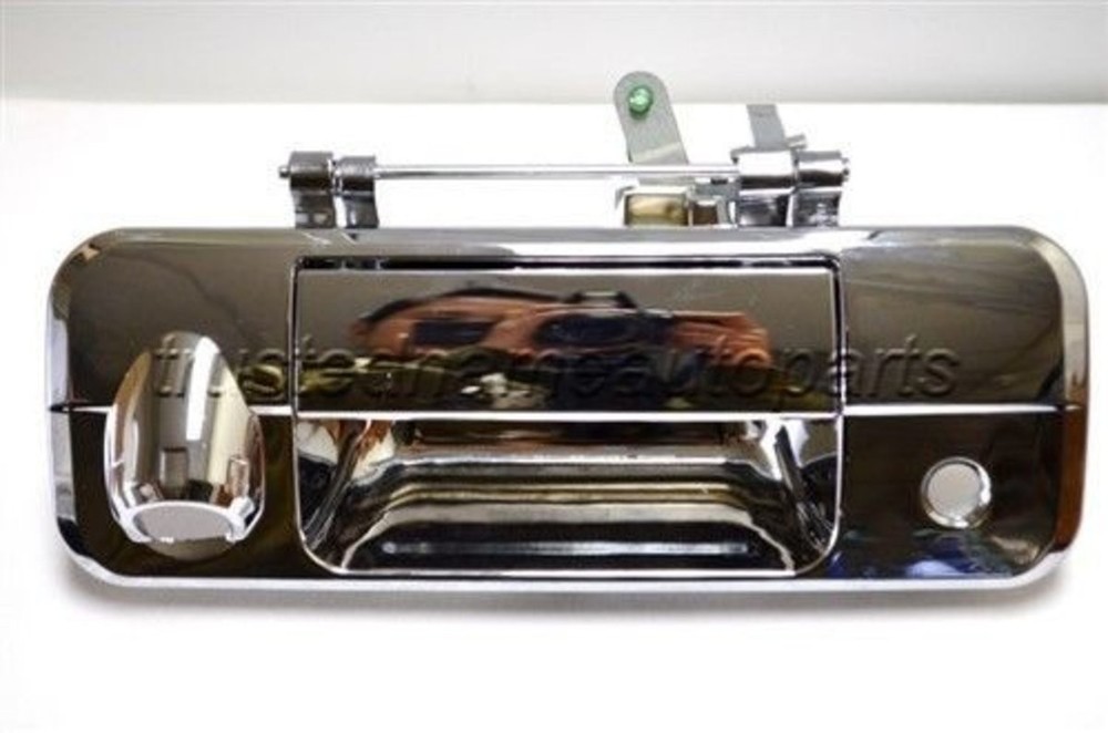 fits 2007 to 2013 Toyota Tundra Tailgate Handle Chrome with Camera Hole