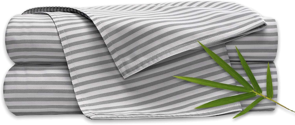 Luxury California King Organic Bamboo Viscose Bed Sheets