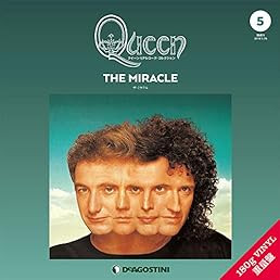 Used Queen LP Record Collection 5 Miracle 180g Vinyl Deagostini ... book form JP