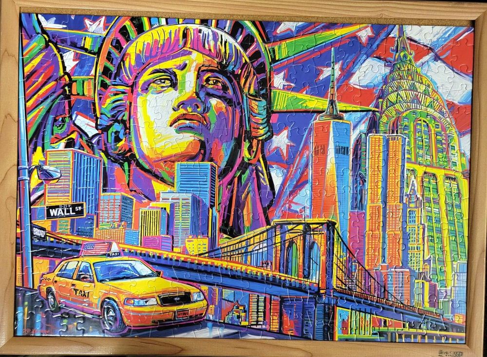 Vivid Collection P.D. Moreno NEW YORK Puzzle 300 Large Pieces 21