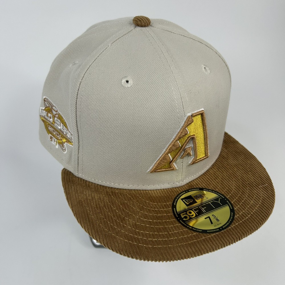 Arizona Diamondbacks ニューエラ コーデュロイ バイザー 59 フィッティングハット クーパーズタウン 新品