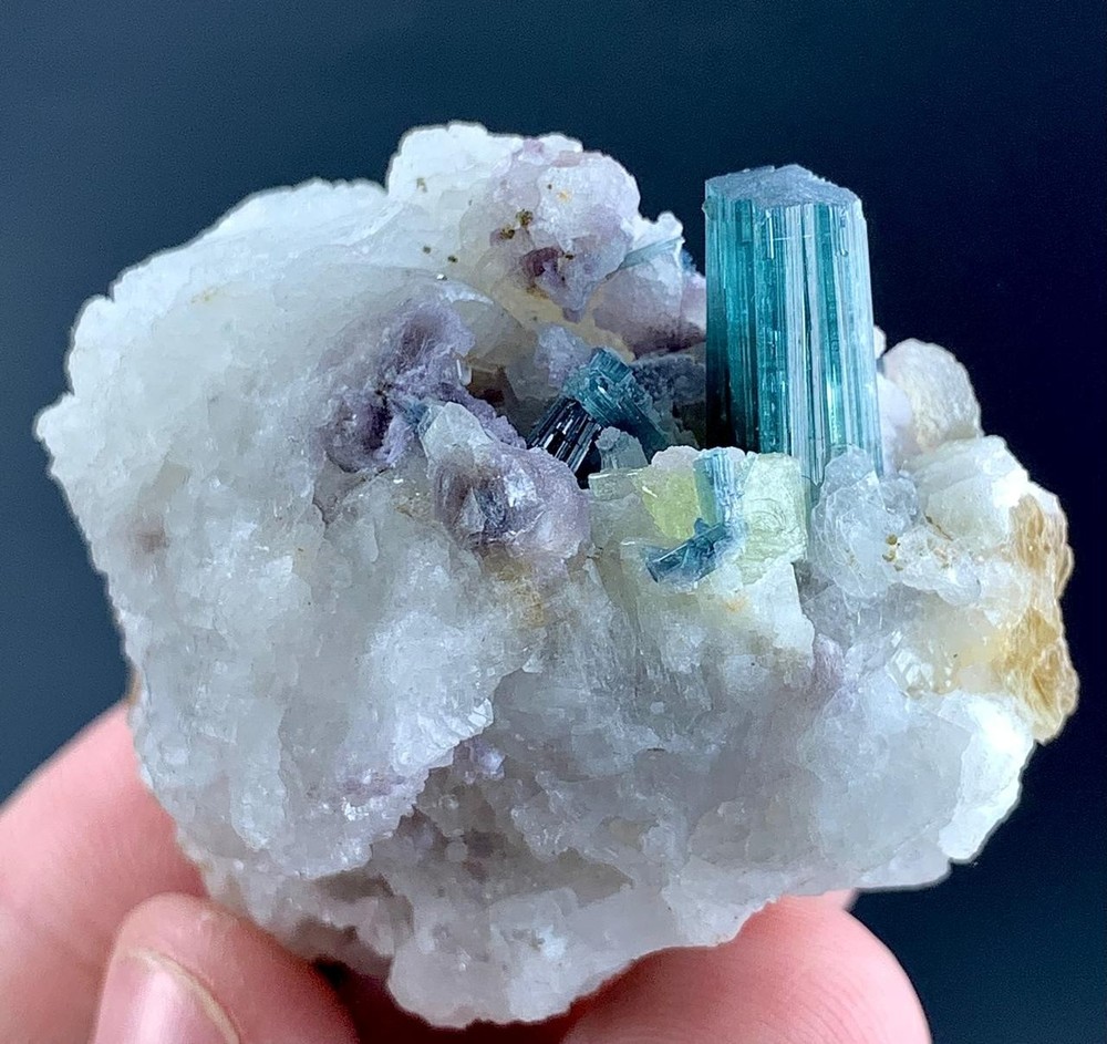 292 Carat Indicolite Tourmaline Crystal Specimen From Afghanistan