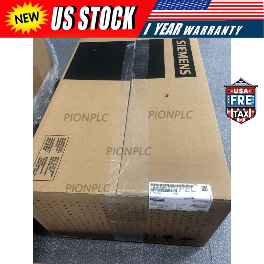 New Siemens 6SL3130-6TE21-6AA3 SINAMICS S120 Double Motor  6SL3 130-6TE21-6AA3